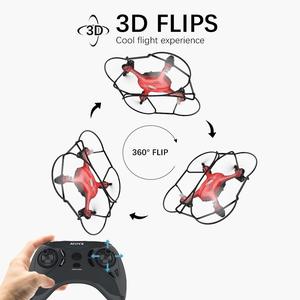 Cheap price wholesale headless mode 3D Flip Mini Rc helicopter <span class=keywords><strong>Drone</strong></span> with camera with full protective case - Product Image 6
