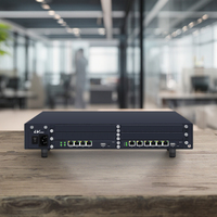 4/8 puertos VoIP Gateway PRI/SS7/R2 Soporte de señal para productos VoIP de red IP
