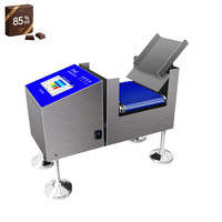 YWANTEST YW-MN150 - Verificador de Peso de Banda Transportadora con Pantalla Táctil, Acero Inoxidable 304, Alta Precisión de 0.1g para Control Automático del Peso de Paquetes