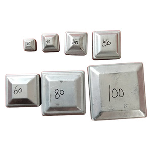 Trang trí trang trí Bài Mũ thép rèn sắt thành phần bột lớp phủ <span class=keywords><strong>End</strong></span> <span class=keywords><strong>Cap</strong></span> Bìa - Product Image 5