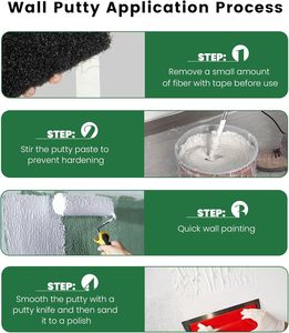 Rouleau de finition pour enduit de plâtre de 9 pouces, rouleau texturé robuste pour enduit de plâtre, mastic et composé pour joints, pour des finitions lisses et texturées - Product Image 5