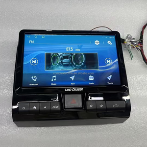 Boîte de rangement numérique pour tableau de bord de voiture avec écran tactile GPS Android pour Toyota LC70 LC76 LC79 2007-2021, kit de mise à niveau de l'intérieur - Product Image 3