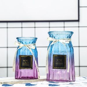 Fábrica producida al por mayor florero de cristal <span class=keywords><strong>para</strong></span> la decoración del hogar - Product Image 6