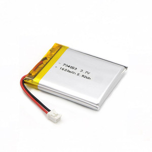 3.7 वी 1600 माह 704050 रिचार्जेबल लिपो बैटरी लिथियम पॉलिमर बैटरी पैक 074050 - Product Image 1