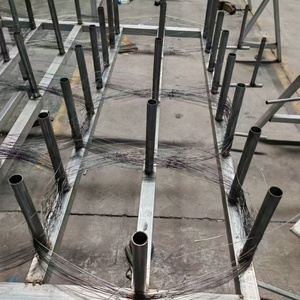 Sẵn sàng để sử dụng chống tăng dây dây và Lưới bẫy bể trở ngại <span class=keywords><strong>net</strong></span> với dây lưới và dây cắt và hàn để hành động - Product Image 5