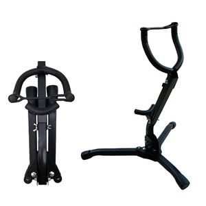 Soporte para Saxofón Alto y <span class=keywords><strong>Tenor</strong></span>, Plegable, Fácil de Guardar, Soporte de Exhibición para Saxofón, Soporte Portátil para Instrumentos Musicales - Product Image 1