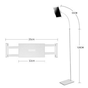 Chuyên Nghiệp Có Thể Điều Chỉnh 360 Độ Xoay Lười Biếng Tablet PC Điện Thoại Núi Chức Năng Phần Cứng Tripod Điện Thoại Di Động Hiển Thị Đứng - Product Image 5