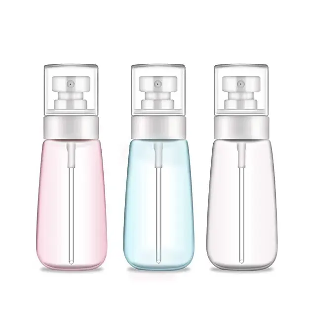 30ml 60ml 100ml UPG Fine Mist Spray Bottle Plastic Bottle Lotion Pump Travel Perfume Water Bottles Refill