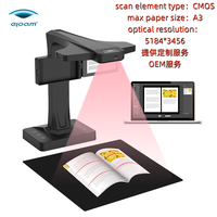 Scanner de documents USB ELOAM 25MP à haute vitesse et numérisation automatique, compatible OCR, pour les bureaux éducatifs, en stock