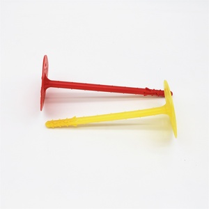 Ancrages isolés en plastique <span class=keywords><strong>Ousen</strong></span> pour cloisons sèches, chevilles murales en PP, diamètre 10 mm, capacité 1 KN, fixation par vis à béton - Product Image 3