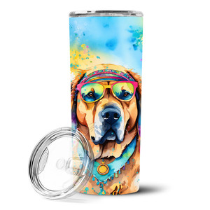 Vaso Delgado de Acero Inoxidable Mastiff Hippie Dawg - Product Image 2