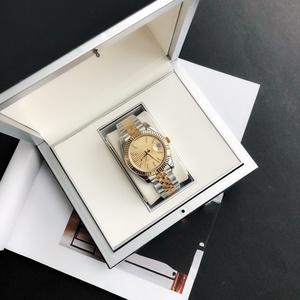 High-quality luxury 41mm men's mechanical <b>watch</b> with original sapphire crystal dial and stainless steel <b>case</b>, water-resistant - Product Image 1