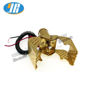 Pièce poussoir bonbons attrape grue griffe Machine métal Arcade portique assemblage griffe pour amusement cadeau paiement par pièce