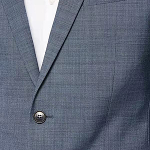 <span class=keywords><strong>Traje</strong></span> de Hombre <span class=keywords><strong>Azul</strong></span> <span class=keywords><strong>Marino</strong></span> de Lujo, de Alta Calidad, Corte Entallado, con Estampado Combinado, 3 Piezas con Chaleco - Product Image 5