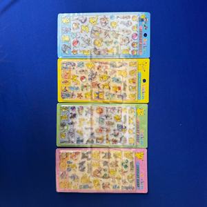 Nouveaux autocollants 3D de style japonais, moulage par transfert, ultra-noirs, motifs Pikachu, chat, souris, impression UV pour cadeaux personnalisés - Product Image 6