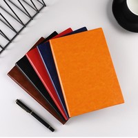 Carnet de notes professionnel A5 en cuir PU rigide avec logo personnalisé imprimé UV – Journal promotionnel