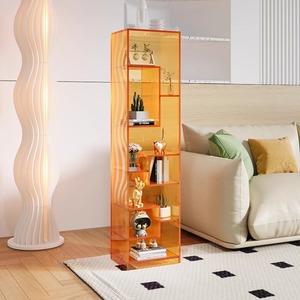 Customizable Modern Luxury Acrylic Floor-Standing <strong>Shelves</strong> Counter Shopping Mall Retail Store showcase Display Cabinet <strong>Design</strong> - Product Image 2