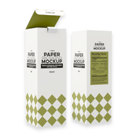 Boîtes en carton carrées écologiques, boîtes à emporter personnalisées réutilisables et recyclables pour l'emballage alimentaire