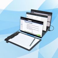 Tablette de lecture intelligente pour l'enseignement, 15 feuilles magnétiques détachables, compatible Windows 10/11, facilite la préparation et la révision des cours
