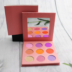 Palette di ombretti altamente pigmentati 9 tonalità Matte e shimmer Palette per il trucco ombretto impermeabile a lunga durata - Product Image 2