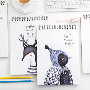 50 Tờ Nghệ Sĩ Giấy Màu Nước Sách Phác Thảo - Product Image 1