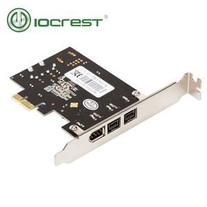 Carte PCIe Firewire <span class=keywords><strong>IEEE</strong></span> <span class=keywords><strong>1394</strong></span> à 3 ports (2x 1394b + 1x 1394a) de fabrication OEM IOCREST CHONGHEE - Product Image 4