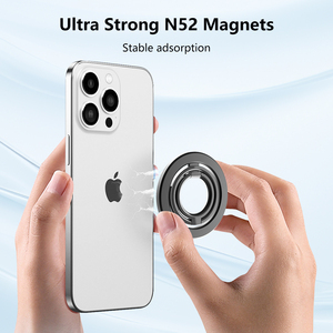 Support magnétique pour téléphone portable, rotation à 360 degrés, anneau de maintien pour téléphone, support de téléphone compatible avec <span class=keywords><strong>iPhone</strong></span> - Product Image 5