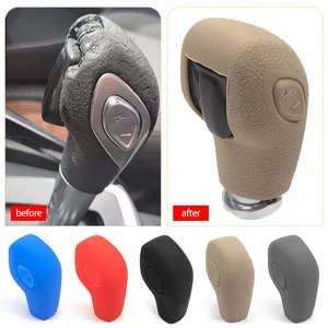 Copertura del pomello del cambio del cambio in Silicone per Ford EcoSport Escape Fusion C-Max Energi Wagon Fiesta Focus Transit Van <span class=keywords><strong>Escort</strong></span> Mondeo - Product Image 6