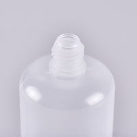Botol Dispenser Plastik 100ml dengan Ujung Jarum PE, Wadah Tekan dengan Tutup Pinhole Baja untuk Minyak Esensial, Cat, Kosmetik, Air