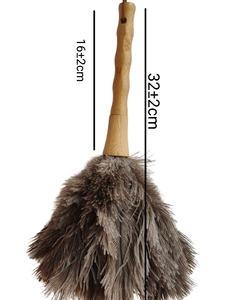 Xách tay Trung Quốc Sản phẩm tre xử lý đà điểu lông Khăn lau bụi - Product Image 2