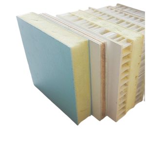 Pannello Sandwich in Schiuma di Poliuretano e Fibra di Vetro <span class=keywords><strong>per</strong></span> Camion Frigoriferi Industriali e Celle Frigorifere Isolate - Product Image 1