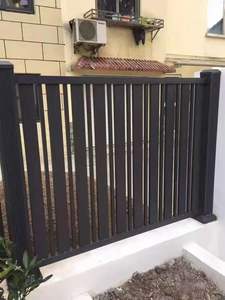 Barrière de protection en alliage d'<span class=keywords><strong>aluminium</strong></span> série 6000 pour <span class=keywords><strong>baie</strong></span> vitrée, découpée et pliée, pour la sécurité résidentielle anti-chute, sans impact sur l'esthétique - Product Image 1