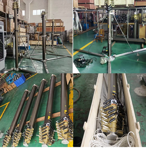 TALENTS Piattaforma Elevatrice Telescopica Pneumatica da 15m per Telecomunicazioni, Robusta e Stabile - Product Image 5