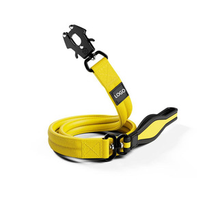 Laisse tactique pour chien en néoprène souple, nouveau design, très vendue, avec mousqueton pivotant en métal - Product Image 3