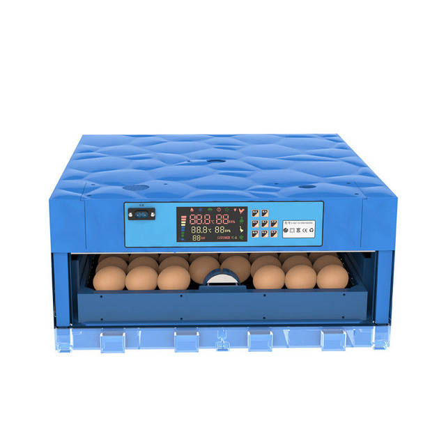 Factory Direct Sell Classic 64-Egg Incubator with Automatic Turning & 98% Hatching Rate for Chicken and Duck ABS Material