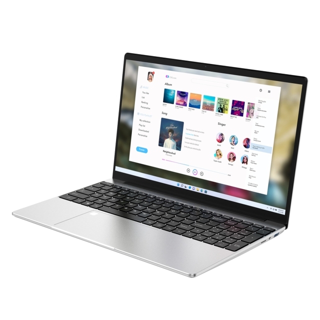 l F152G 15.6 Inch Laptop Intel Quad Core 16GB+512GB Laptop IPS HD Computer Support Fingerprint Unlock Notebook