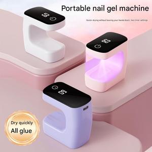 Wholesale Nail Art Portable USB Rechargeable UV LED Lamp Gel Nails Dryer Wireless <b>Timer</b> <b>Light</b> Tool - Product Image 1