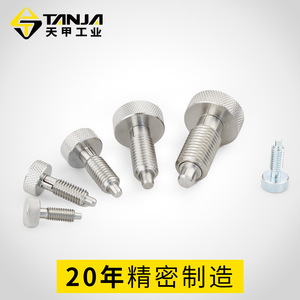 ลูกบิดสแตนเลส TANJA แบบมีลายกันลื่น พร้อมแกนยึด M6 M8 M10 M12 - Product Image 5