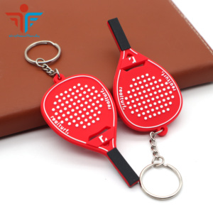 2026 xu hướng quần vợt vợt Keychain tùy chỉnh người chơi quần vợt Móc Chìa Khóa thể thao padel Tennis Keychain - Product Image 6