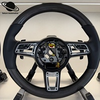 Volant en fibre de carbone pour Porsche 981 991 992 718 918 Macan Panamera 971 Cayenne Taycan Boxster Cayman GT