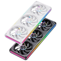 Ventilateur de boîtier PC ARGB SNOWMAN 360 mm, ventilateur de refroidissement RVB adressable PWM 5V 3 broches pour boîtier d'ordinateur, vente en gros