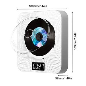 Kecag-<span class=keywords><strong>reproductor</strong></span> <span class=keywords><strong>de</strong></span> DVD KC-608, dispositivo <span class=keywords><strong>de</strong></span> reproducción <span class=keywords><strong>de</strong></span> CD inalámbrico, montado en la pared, <span class=keywords><strong>portátil</strong></span>, Retro - Product Image 2