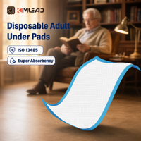 Protège-matelas jetables Kimlead pour bloc opératoire avec bande radiopacifiante pour interventions et imagerie