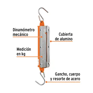 Báscula de resorte con capacidad de 100 kg, TRUPER, modelo BOX 3 - Product Image 2