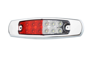 Feux latéraux <span class=keywords><strong>de</strong></span> camion bicolores à LED, nouvelle génération, très demandés, toutes combinaisons <span class=keywords><strong>de</strong></span> couleurs, 12 LED, clignotants latéraux - Product Image 2