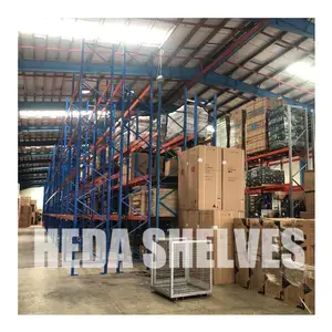 HEDA OEM Customize With Cold Rolled Steel Wholesale Racks Warehouse Drive In Racking Heavy Duty Rack