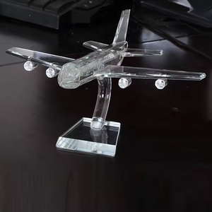 Pujiang 3D khắc Máy bay mô hình tinh thể máy bay tinh thể Máy bay mô hình tinh thể verisimilar Máy bay mô hình - Product Image 4