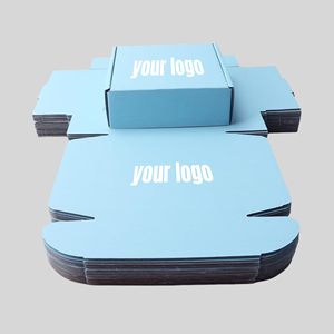 Boîte d'expédition en carton pour perruque imprimée avec logo personnalisé boîtes d'emballage en papier sacs pour femmes chapeaux écharpes boîtes d'expédition en carton ondulé - Product Image 4