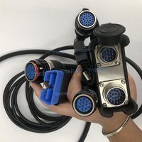 Herramienta de distribuidor Vocom genuina Vocom Ptt 2,8 Apci TECH TOOL Euro 6 Euro5 Vocom2 VOCOM II 88894000 herramienta de diagnóstico con Cables