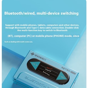 Fiio Snowsky Retro Nano Draagbare Hifi Voor <span class=keywords><strong>Bluetooth</strong></span> Decodering Headset Eindversterker Gemaakt Plastic Draadloze Mobiele Ontvanger - Product Image 4
